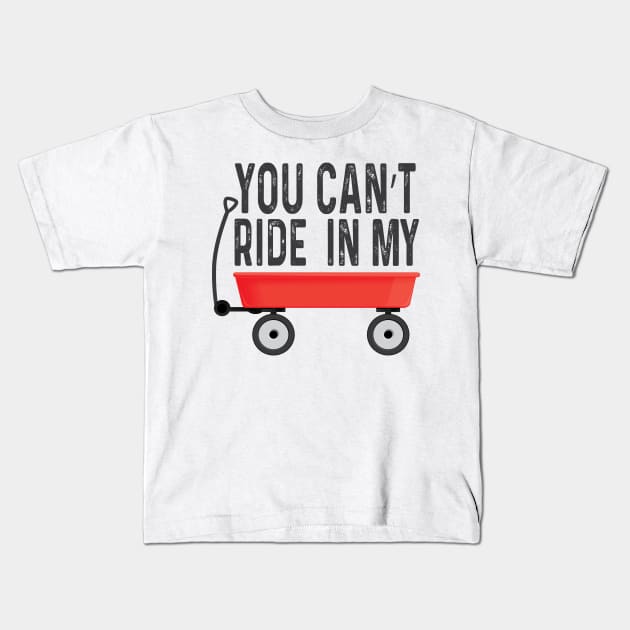 Cute Red Wagon Kids T-Shirt by DaStore